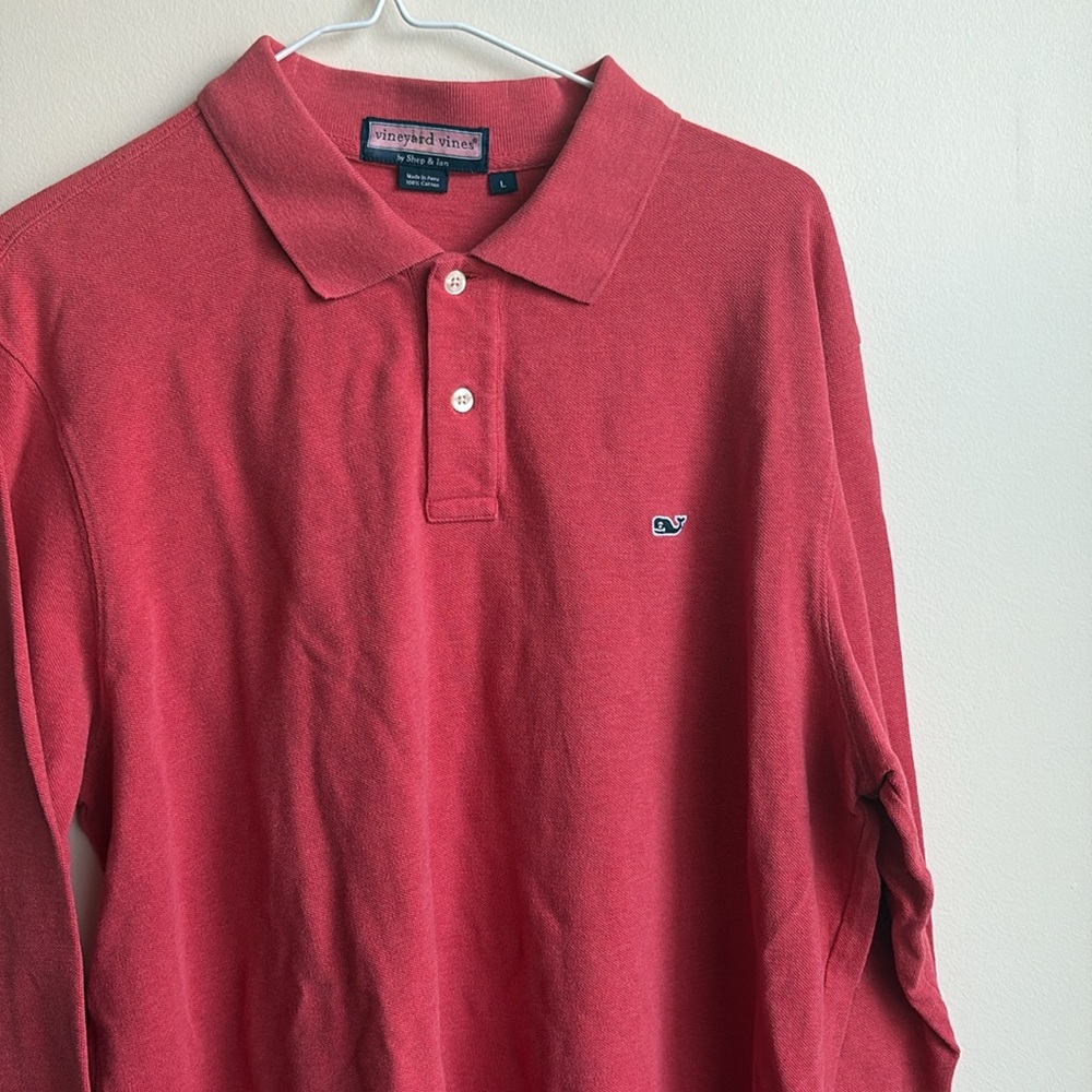 Vineyard Vines Longsleeve Polo - Picture 2 of 3